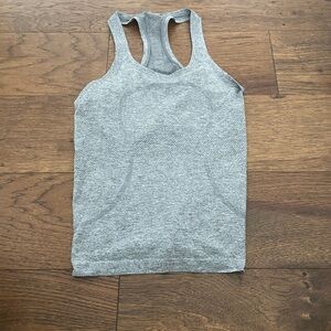 Grey lulu tank